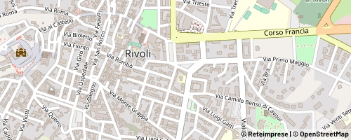 Mappa Rivoli