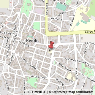 Mappa Corso XXV Aprile, 6, 10098 Rivoli, Torino (Piemonte)