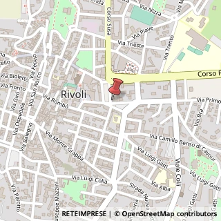 Mappa Piazza Martiri della Libertà, 9, 10098 Rivoli, Torino (Piemonte)