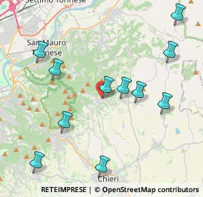 Mappa Via Roma, 10020 Baldissero Torinese TO, Italia (4.56273)