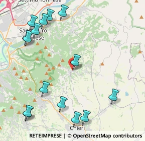 Mappa Via Roma, 10020 Baldissero Torinese TO, Italia (5.43133)