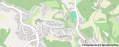 Mappa Baldissero Torinese