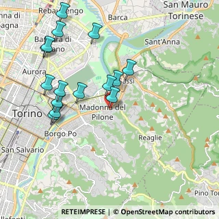 Mappa Via Giovanni Boccaccio, 10132 Torino TO, Italia (2.13267)