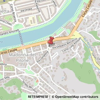 Mappa Via Boccaccio Giovanni, 47, 10132 Torino, Torino (Piemonte)