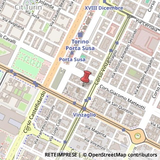 Mappa Via Sant'Antonio da Padova, 4, 10121 Torino, Torino (Piemonte)