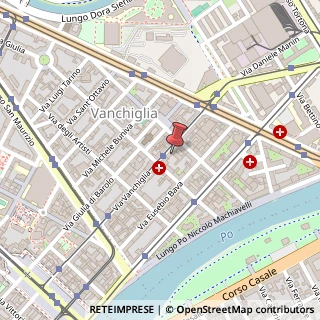 Mappa Via Vanchiglia, 30, 10124 Torino, Torino (Piemonte)