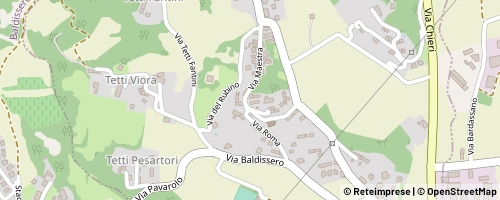Mappa Pavarolo