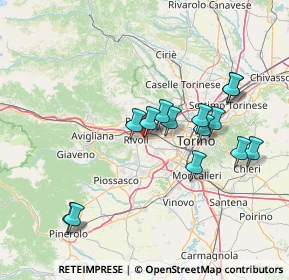 Mappa Via Giovanni Camandona, 10090 Rivoli TO, Italia (14.04786)