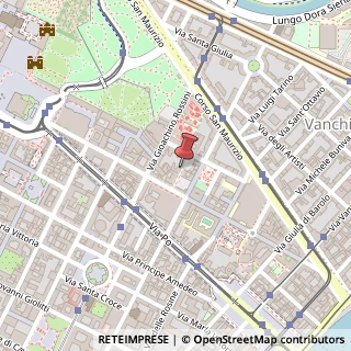 Mappa Vicolo Benevello, 3/A, 10124 Torino, Torino (Piemonte)