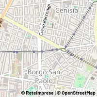 Karte Torino