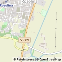Mapa Rosolina