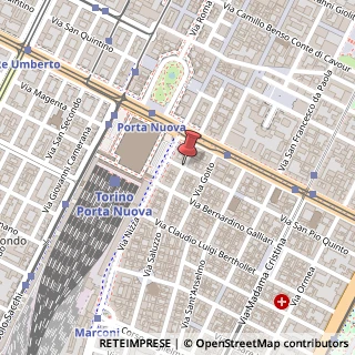 Mappa Via San Pio V,  4, 10125 Torino, Torino (Piemonte)