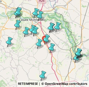 Mappa 15040 Casale Monferrato AL, Italia (8.51)