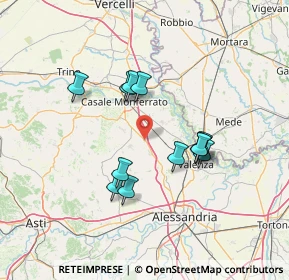 Mappa 15040 Casale Monferrato AL, Italia (12.14333)