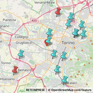 Mappa Viale Leonardo Bistolfi, 10141 Torino TO, Italia (5.114)