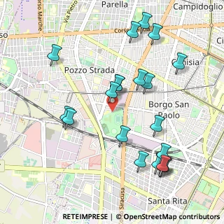 Mappa Viale Leonardo Bistolfi, 10141 Torino TO, Italia (1.092)