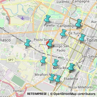 Mappa Viale Leonardo Bistolfi, 10141 Torino TO, Italia (2.33846)