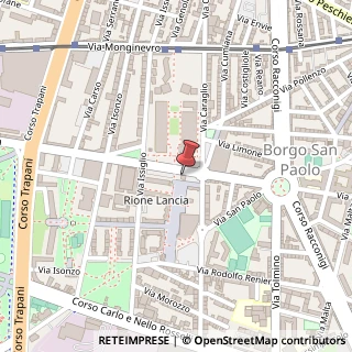 Mappa Via Vincenzo Lancia, 31, 10141 Torino, Torino (Piemonte)