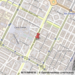 Mappa Via Pastrengo,  30, 10128 Torino, Torino (Piemonte)