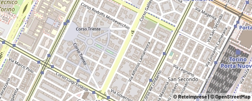 Mappa Turin
