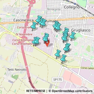 Mappa Via Rovigo, 10098 Rivoli TO, Italia (0.7965)