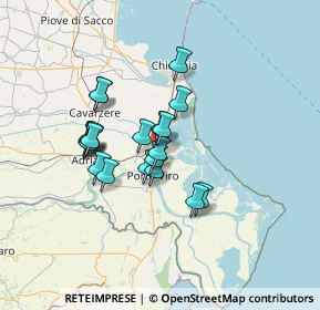 Mappa Via Romea, 45010 Porto Viro RO, Italia (10.5085)
