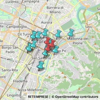 Mappa Via dei Mille, 10152 Torino TO, Italia (1.227)