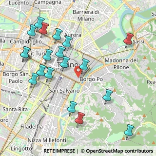 Mappa Via dei Mille, 10152 Torino TO, Italia (2.41158)