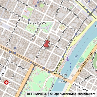 Mappa Via Giuseppe Mazzini, 50, 10123 Torino, Torino (Piemonte)