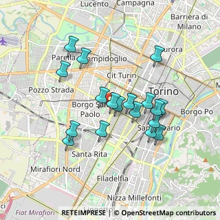 Mappa C.so Francesco Ferrucci, 10141 Torino TO, Italia (1.6)
