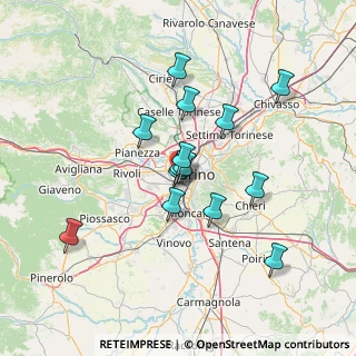 Mappa Piazza Generale Robilant, 10141 Torino TO, Italia (11.89929)