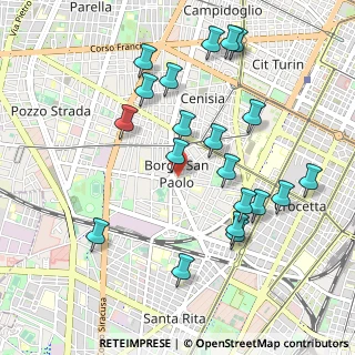 Mappa Piazza Generale Robilant, 10141 Torino TO, Italia (1.0425)