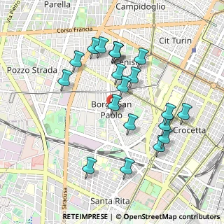 Mappa Corso Racconigi, 10141 Torino TO, Italia (0.933)