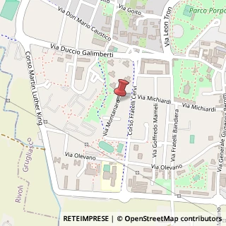 Mappa Via Montanaro, 2, 10095 Grugliasco, Torino (Piemonte)
