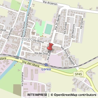 Mappa Via dei Dogi, 6, 45010 Loreo, Rovigo (Veneto)
