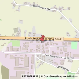 Mappa Via dell'Artigianato, 14, 45011 Adria, Rovigo (Veneto)