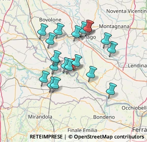 Mappa Via dei Goti, 45032 Rovigo RO, Italia (12.33947)