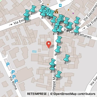 Mappa Via Giuseppe Mazzini, 27043 Broni PV, Italia (0.0725)