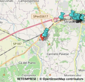Mappa Via Giuseppe Mazzini, 27043 Broni PV, Italia (2.82364)