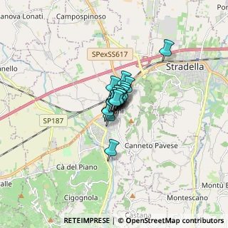 Mappa Via Giuseppe Mazzini, 27043 Broni PV, Italia (0.5315)
