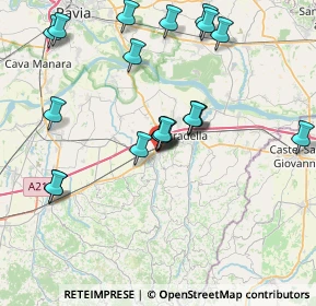 Mappa Via Giuseppe Mazzini, 27043 Broni PV, Italia (7.921)