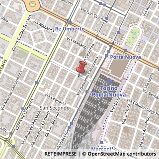 Mappa Corso Stati Uniti, 5, 10128 Torino, Torino (Piemonte)