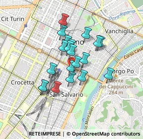 Mappa Via Sant'Anselmo, 10100 Torino TO, Italia (0.641)