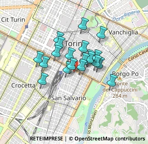 Mappa Via Sant'Anselmo, 10100 Torino TO, Italia (0.594)