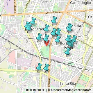 Mappa Corso Luigi Maria D'Albertis, 10141 Torino TO, Italia (0.8915)