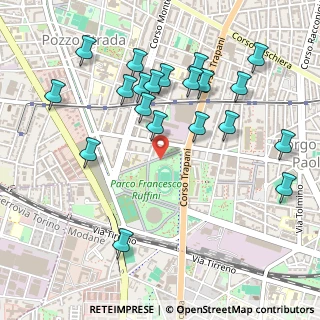 Mappa Corso Luigi Maria D'Albertis, 10141 Torino TO, Italia (0.545)