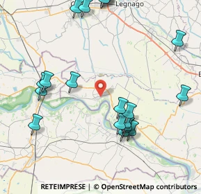 Mappa Via Giacomo Matteotti, 45032 Bergantino RO, Italia (9.58)