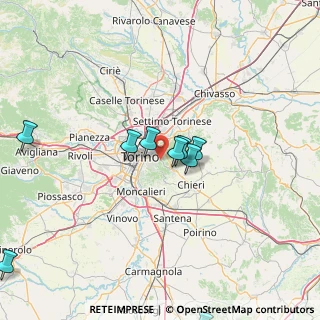 Mappa Strada della Valle dei Pomi, 10132 Torino TO, Italia (23.13833)
