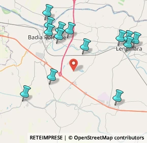 Mappa Via Boalto a Ponente, 45020 Canda RO, Italia (4.82357)