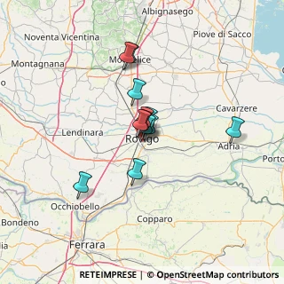 Mappa Via Montenero, 45100 Rovigo RO, Italia (8.7575)